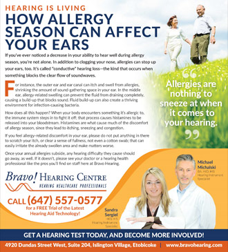 How Allergy Season Can Affect Your Ears
