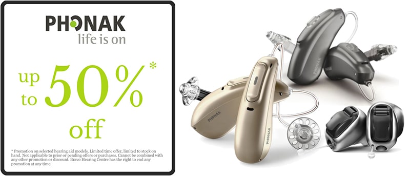 Get Up To 50% Off on Phonak Hearing Aids