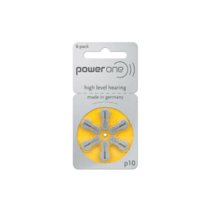 Power One - Size 10 Zinc Air Hearing Aid Batteries Power One - Size 10 Zinc Air Hearing Aid Batteries