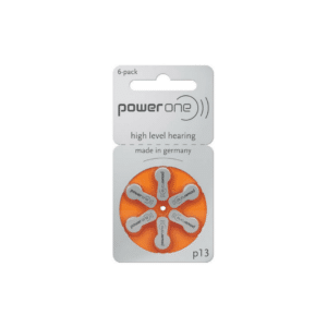 Power One - Size 13 Zinc Air Hearing Aid Batteries Power One - Size 13 Zinc Air Hearing Aid Batteries