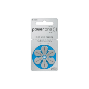 Power One – Size 13 Zinc Air Hearing Aid Batteries