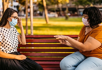 Wearing a Mask with Hearing Aids